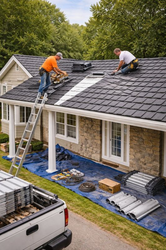 Tin Roof Installation